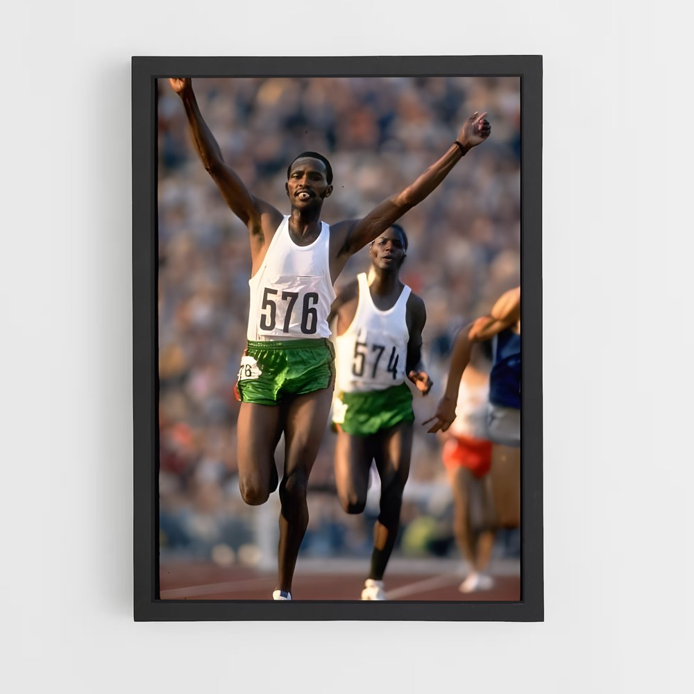 Poster L'Instant d'Or – affiche Athlétisme (vue 2)